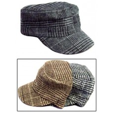 Caps Hats  For Youth   Castro Style  Plaids 6Pc Lot  (Wca2^)  eb-83289636